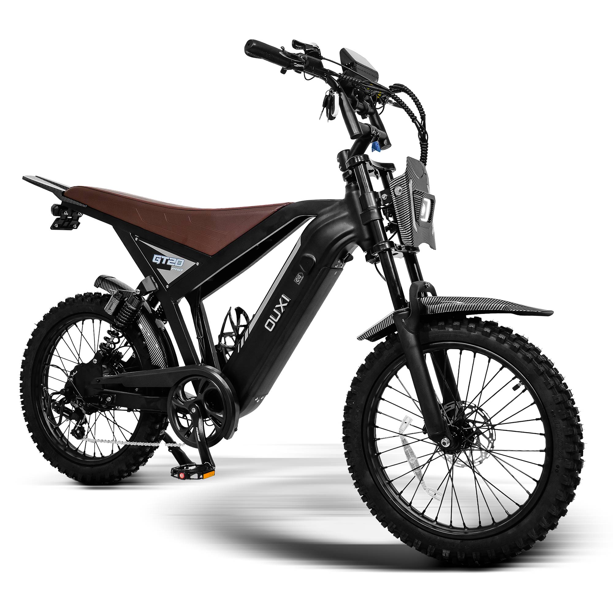 Bicicleta Elétrica 1000W GT20 Pro 48V 15Ah Até 50km